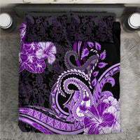 Polynesia Paisley Bedding Set Mix Purple Polynesian Pattern