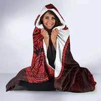 Easter Island Hooded Blanket Moai Statues Polynesian Style LT05 - Polynesian Pride
