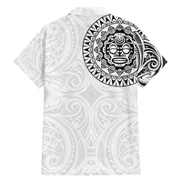 New Zealand Aotearoa Family Matching Long Sleeve Bodycon Dress and Hawaiian Shirt Maori Te Mata O Rongokako LT05 - Polynesian Pride