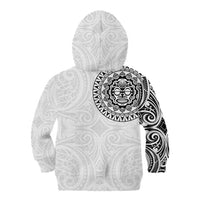 New Zealand Aotearoa Kid Hoodie Maori Te Mata O Rongokako