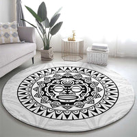 New Zealand Aotearoa Round Carpet Maori Te Mata O Rongokako