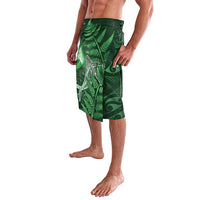 New Zealand Matariki Lavalava Maori Koru With Humpback Whale Green LT05 - Polynesian Pride