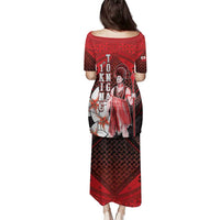 The First King Of Tonga Family Matching Puletasi and Hawaiian Shirt Tongan Pride