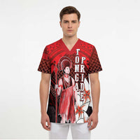 The First King Of Tonga Scrub Top Tongan Pride LT05 - Polynesian Pride
