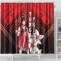 The First King Of Tonga Shower Curtain Tongan Pride