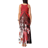 The First King Of Tonga Tank Maxi Dress Tongan Pride