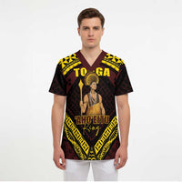 Tonga First King Scrub Top Ahoeitu Know Your Roots LT05 - Polynesian Pride