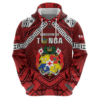 Tonga Emancipation Day Zip Hoodie Tongan Kupesi Pattern