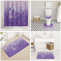 Lupus Awareness Month Bathroom Set Polynesian Style