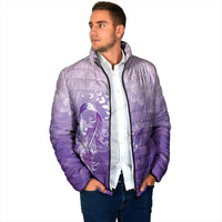 Lupus Awareness Month Padded Jacket Polynesian Style