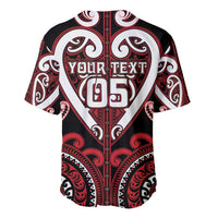 Custom Aotearoa Ngapuhi Baseball Jersey Maori Tribal Pattern
