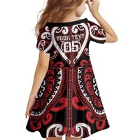 Custom Aotearoa Ngapuhi Family Matching Puletasi and Hawaiian Shirt Maori Tribal Pattern LT05 - Polynesian Pride