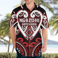 Custom Aotearoa Ngapuhi Hawaiian Shirt Maori Tribal Pattern LT05 - Polynesian Pride