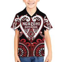 Custom Aotearoa Ngapuhi Hawaiian Shirt Maori Tribal Pattern LT05 - Polynesian Pride