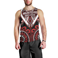 Custom Aotearoa Ngapuhi Men Tank Top Maori Tribal Pattern