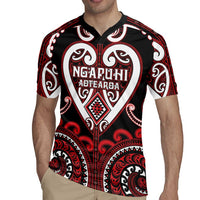 Custom Aotearoa Ngapuhi Rugby Jersey Maori Tribal Pattern