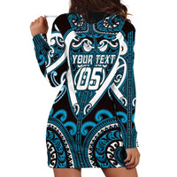 Custom Aotearoa Ngati Porou Hoodie Dress Maori Tribal Pattern LT05 - Polynesian Pride