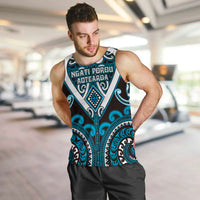 Custom Aotearoa Ngati Porou Men Tank Top Maori Tribal Pattern