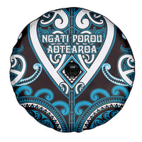Aotearoa Ngati Porou Spare Tire Cover Maori Tribal Pattern LT05 - Polynesian Pride