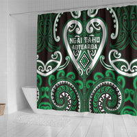 Aotearoa Ngai Tahu Shower Curtain Maori Tribal Pattern