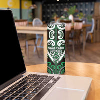 Custom Aotearoa Ngai Tahu Skinny Tumbler Maori Tribal Pattern
