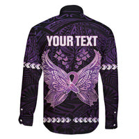 Personalised Alzheimer's Awareness Family Matching Long Sleeve Bodycon Dress and Hawaiian Shirt You May Not Remember But I Will Never Forget LT05 - Polynesian Pride