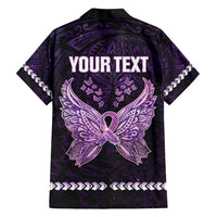 Personalised Alzheimer's Awareness Family Matching Short Sleeve Bodycon Dress and Hawaiian Shirt You May Not Remember But I Will Never Forget LT05 - Polynesian Pride