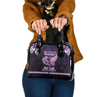 Alzheimer's Awareness Shoulder Handbag You May Not Remember But I Will Never Forget