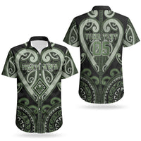 Custom Aotearoa Ngati Awa Couples Matching Summer Maxi Dress and Hawaiian Shirt Maori Tribal Pattern LT05 - Polynesian Pride