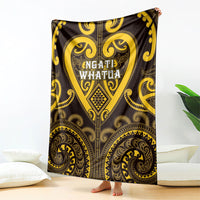 Aotearoa Ngati Whatua Blanket Maori Tribal Pattern