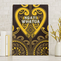 Aotearoa Ngati Whatua Canvas Wall Art Maori Tribal Pattern