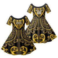 Custom Aotearoa Ngati Whatua Family Matching Long Sleeve Bodycon Dress and Hawaiian Shirt Maori Tribal Pattern