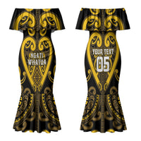 Custom Aotearoa Ngati Whatua Family Matching Mermaid Dress and Hawaiian Shirt Maori Tribal Pattern