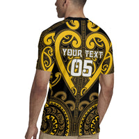 Custom Aotearoa Ngati Whatua Rugby Jersey Maori Tribal Pattern