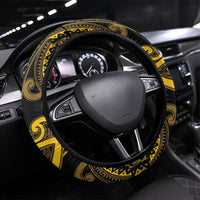 Aotearoa Ngati Whatua Steering Wheel Cover Maori Tribal Pattern