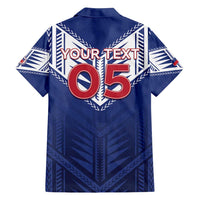 Super Toa Samoa Rugby Custom Family Matching Off Shoulder Short Dress and Hawaiian Shirt Warrior Spirit LT05