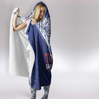 Super Toa Samoa Rugby Hooded Blanket Warrior Spirit LT05