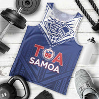 Super Toa Samoa Rugby Custom Men Tank Top Warrior Spirit LT05