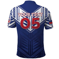 Super Toa Samoa Rugby Custom Polo Shirt Warrior Spirit LT05