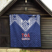 Super Toa Samoa Rugby Quilt Warrior Spirit LT05