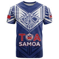 Super Toa Samoa Rugby Custom T Shirt Warrior Spirit LT05