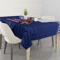 Super Toa Samoa Rugby Tablecloth Warrior Spirit LT05