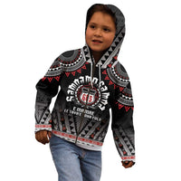 Personalised Samoa Black Saturday Kid Hoodie Samoa For Samoans