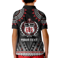 Personalised Samoa Black Saturday Kid Polo Shirt Samoa For Samoans