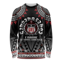 Personalised Samoa Black Saturday Long Sleeve Shirt Samoa For Samoans LT05 Unisex Black - Polynesian Pride