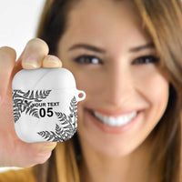 Custom New Zealand Football AirPods Case Aotearoa Pride - Polynesian Pride