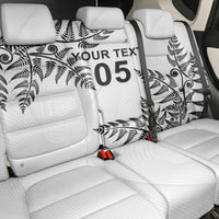 Custom New Zealand Football Back Car Seat Cover Aotearoa Pride - Polynesian Pride