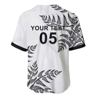 Custom New Zealand Football Baseball Jersey Aotearoa Pride - Polynesian Pride