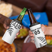 Custom New Zealand Football 4 in 1 Can Cooler Tumbler Aotearoa Pride - Polynesian Pride