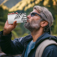 Custom New Zealand Football 4 in 1 Can Cooler Tumbler Aotearoa Pride - Polynesian Pride